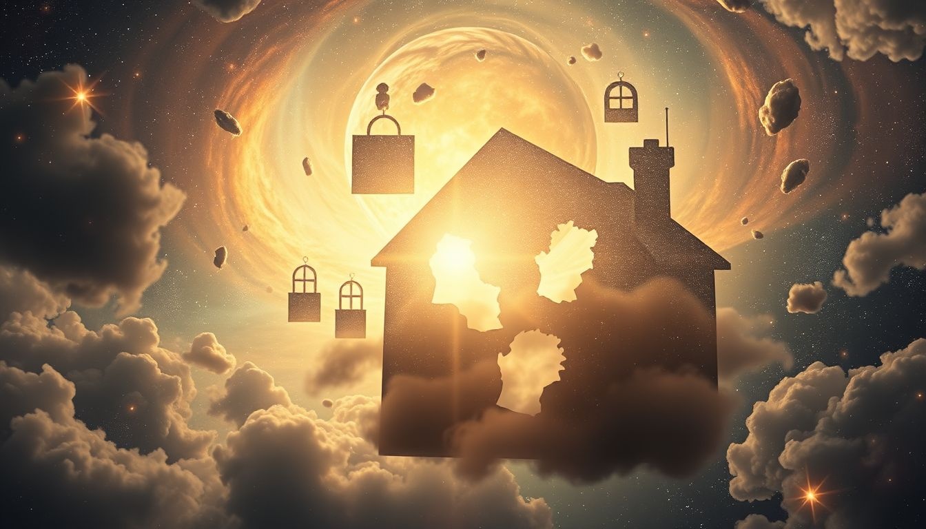 Rêver d'une maison vide symbolise souvent un vide émotionnel intérieur.