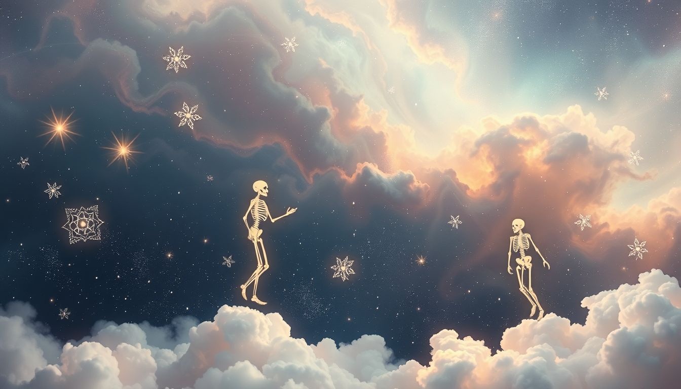 Les rêves de décharnement varient symboliquement selon les cultures.