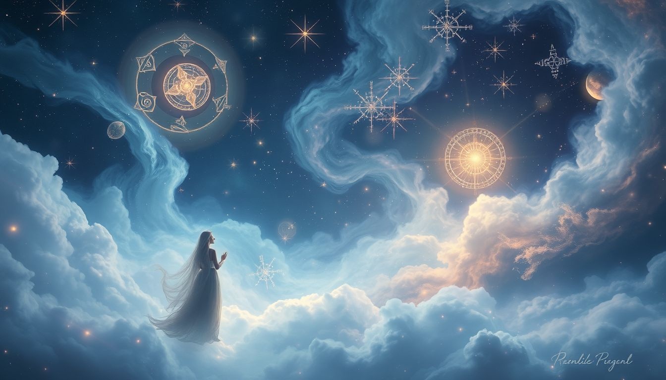 La disparition dans les rêves évoque souvent une quête spirituelle profonde.
