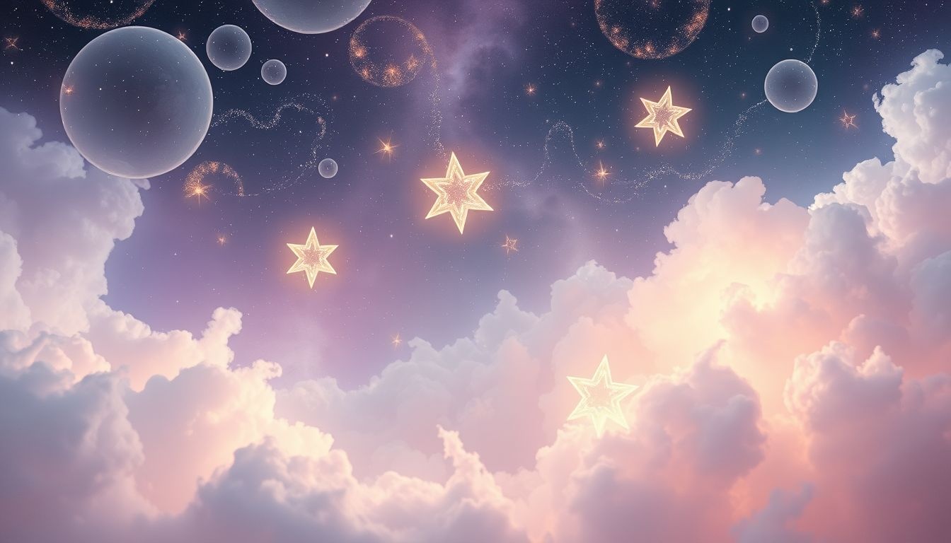 Rêver d’étoiles symbolise souvent espoir et guidance intérieure.