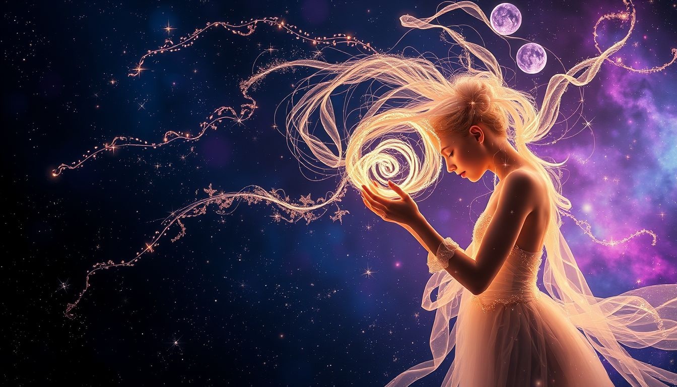 Friser ses cheveux symbolise souvent le désir de changement maîtrisé.