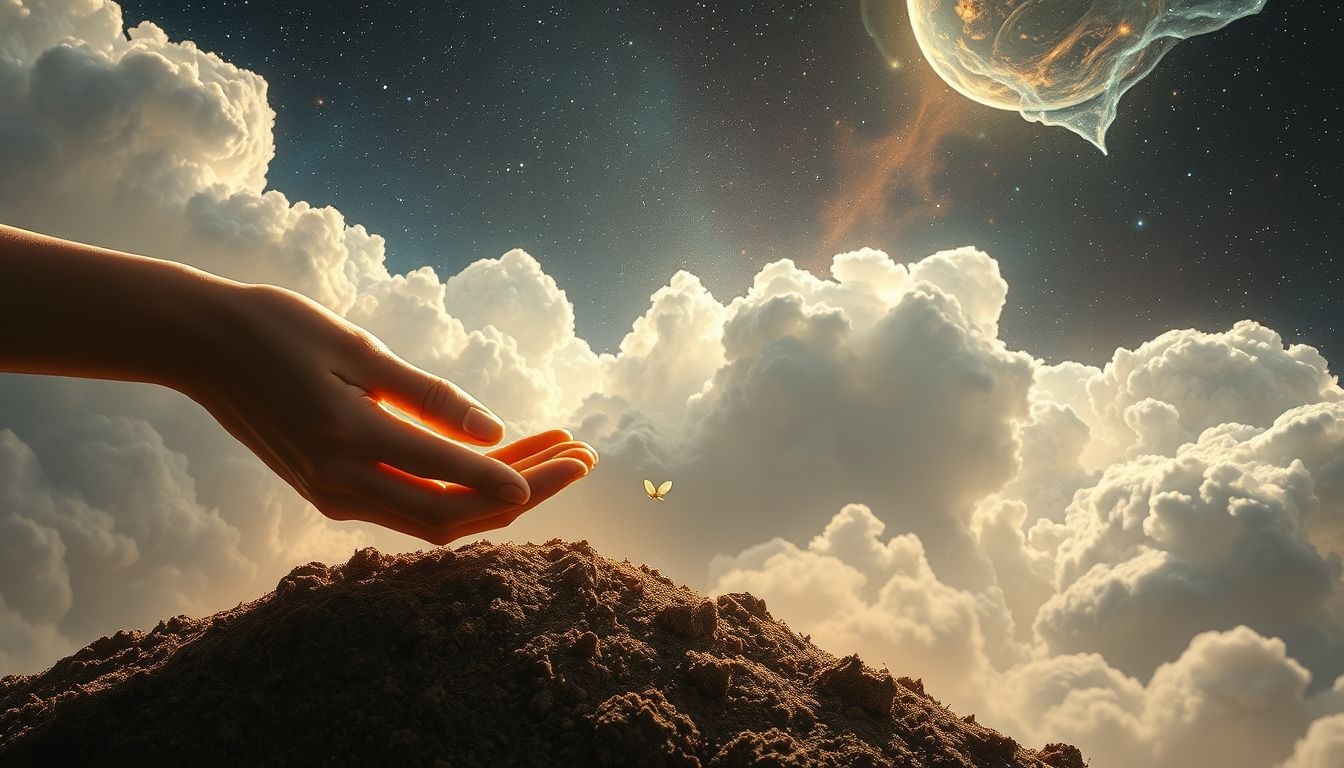 Labourer sans fruit symbolise patience et foi en l'avenir.