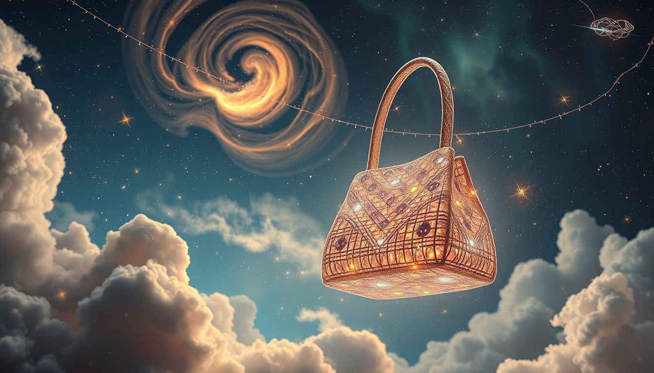 Rêver d’un sac Loewe symbolise luxe et aspiration à l’élégance.