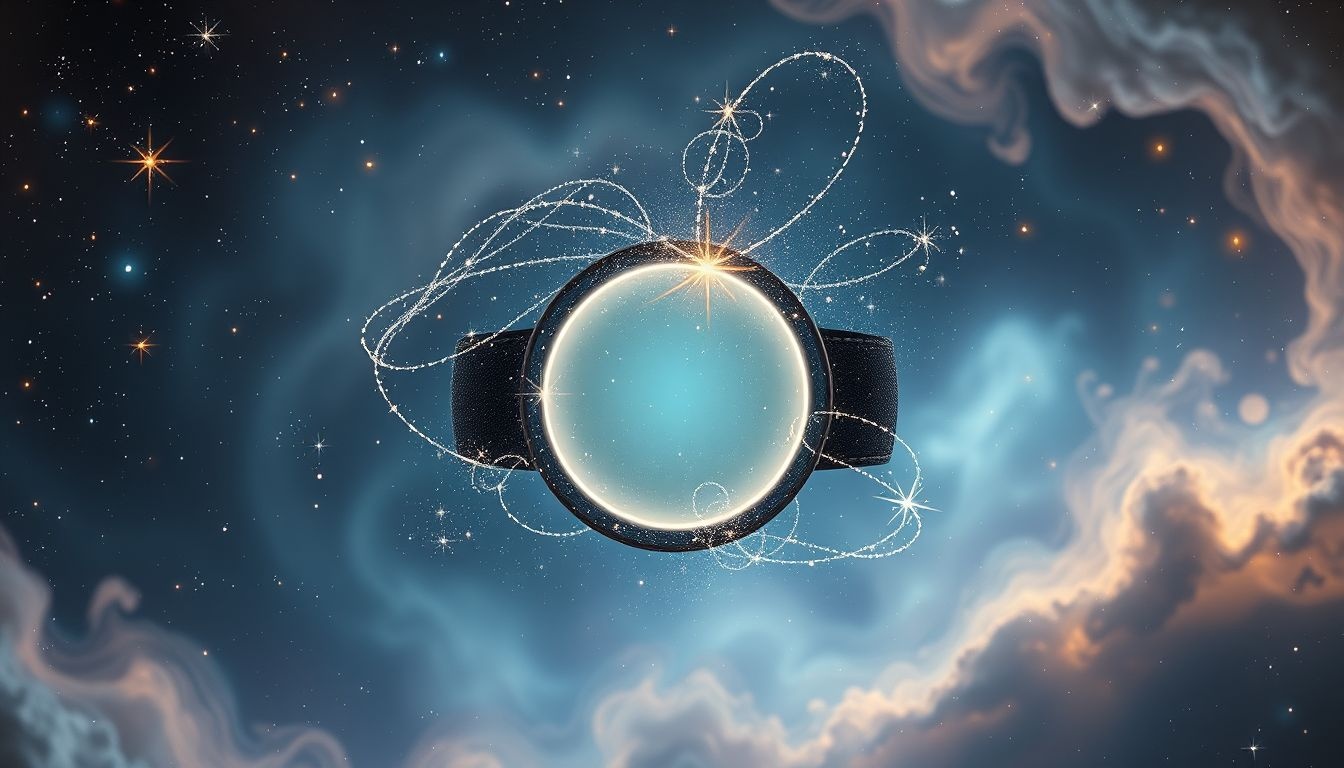 La boucle de ceinture symbolise le contrôle de soi et l'équilibre.