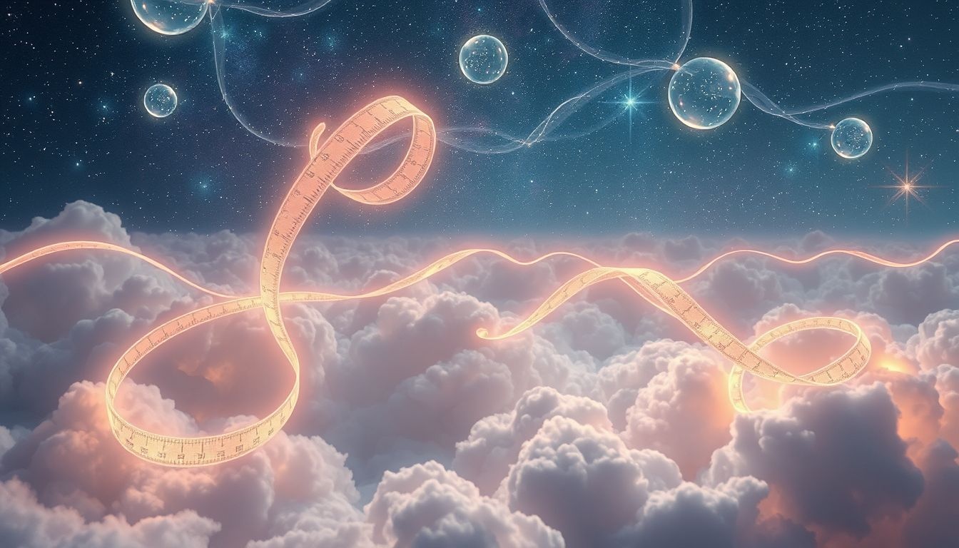 Le mètre en rêve symbolise contrôle et évaluation de soi-même.