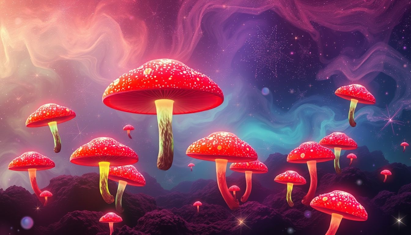 Les couleurs vives des champignons vénéneux signalent un danger caché.