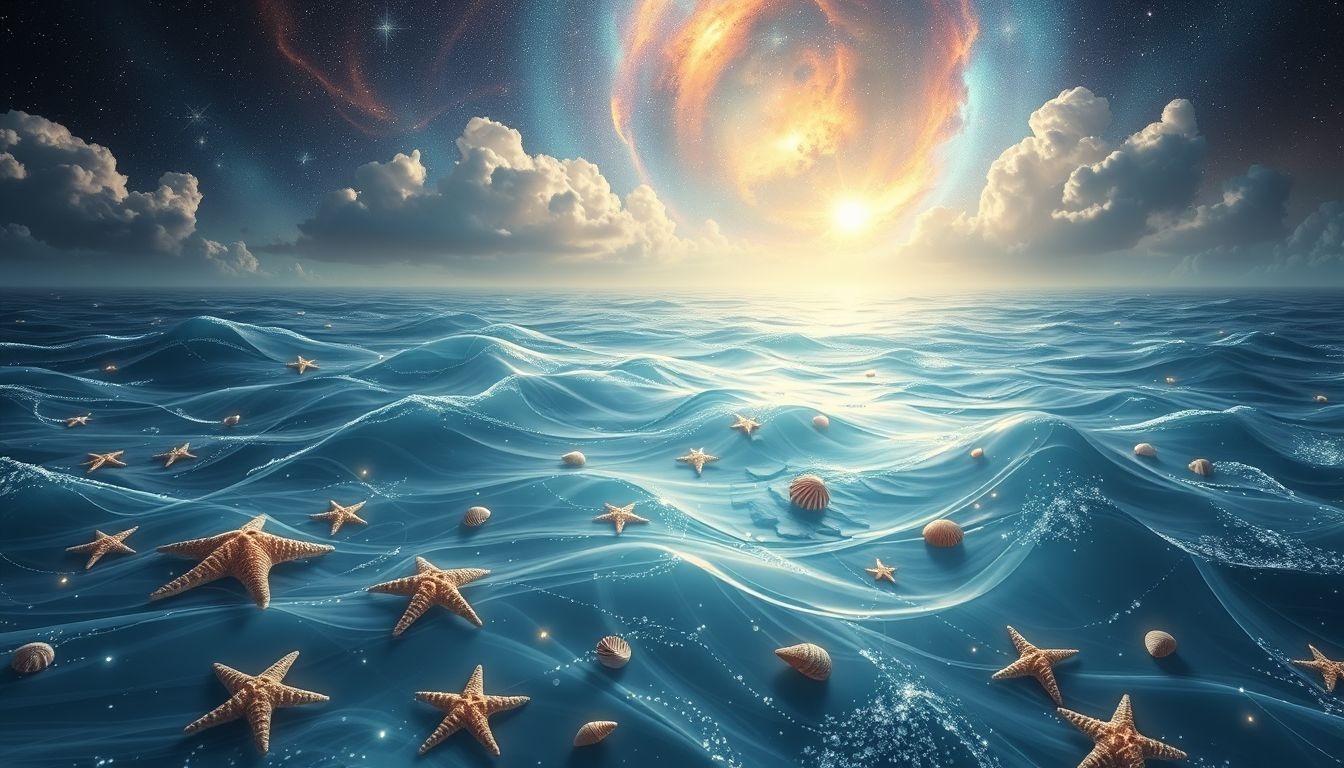 Les éléments marins symbolisent souvent les émotions profondes dans les rêves.