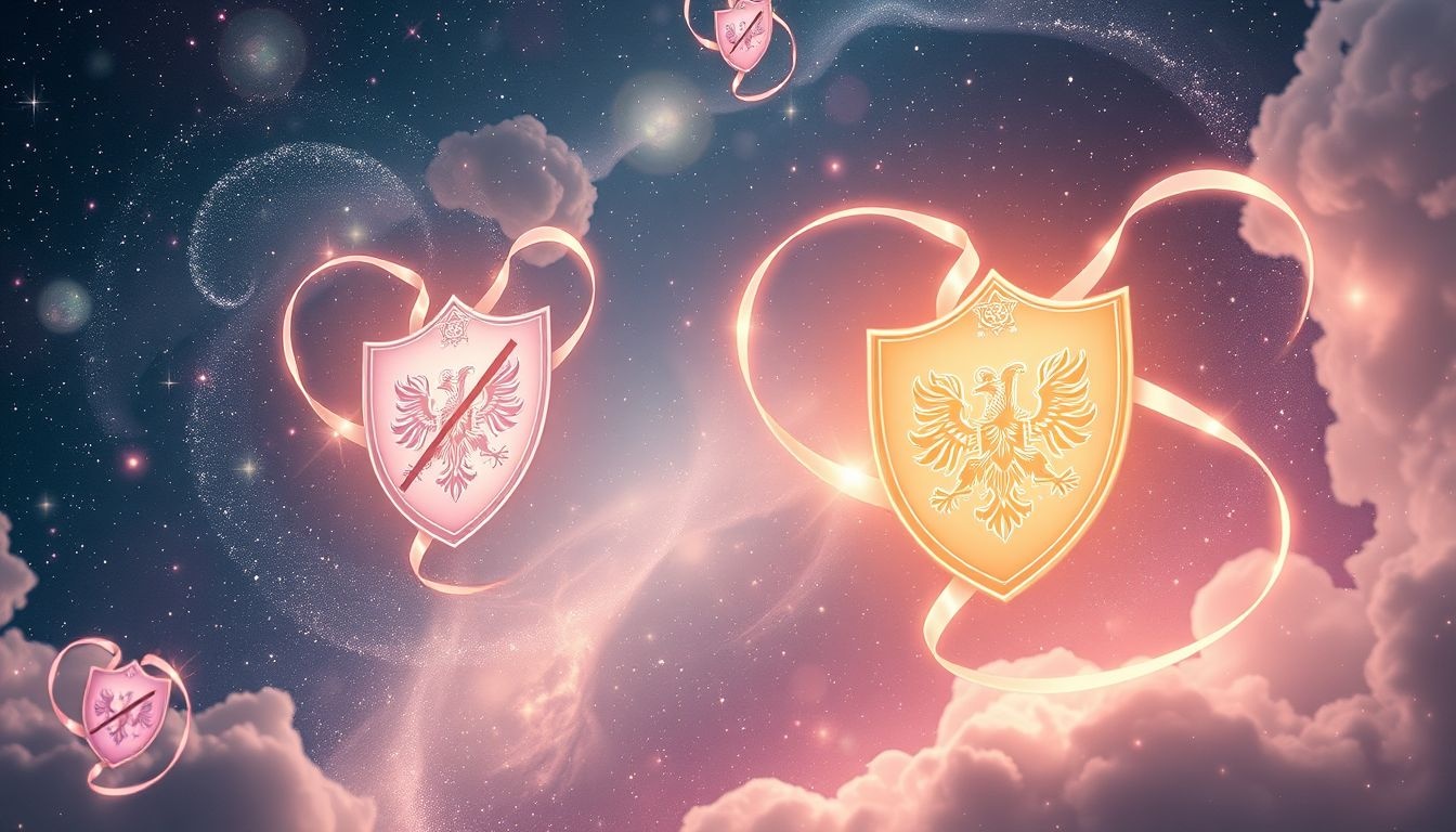 Rêver d’armoiries intactes symbolise l’héritage familial valorisé.