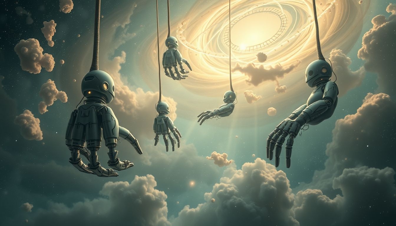 Rêver d’articulations robotiques symbolise aliénation et identité perdue.