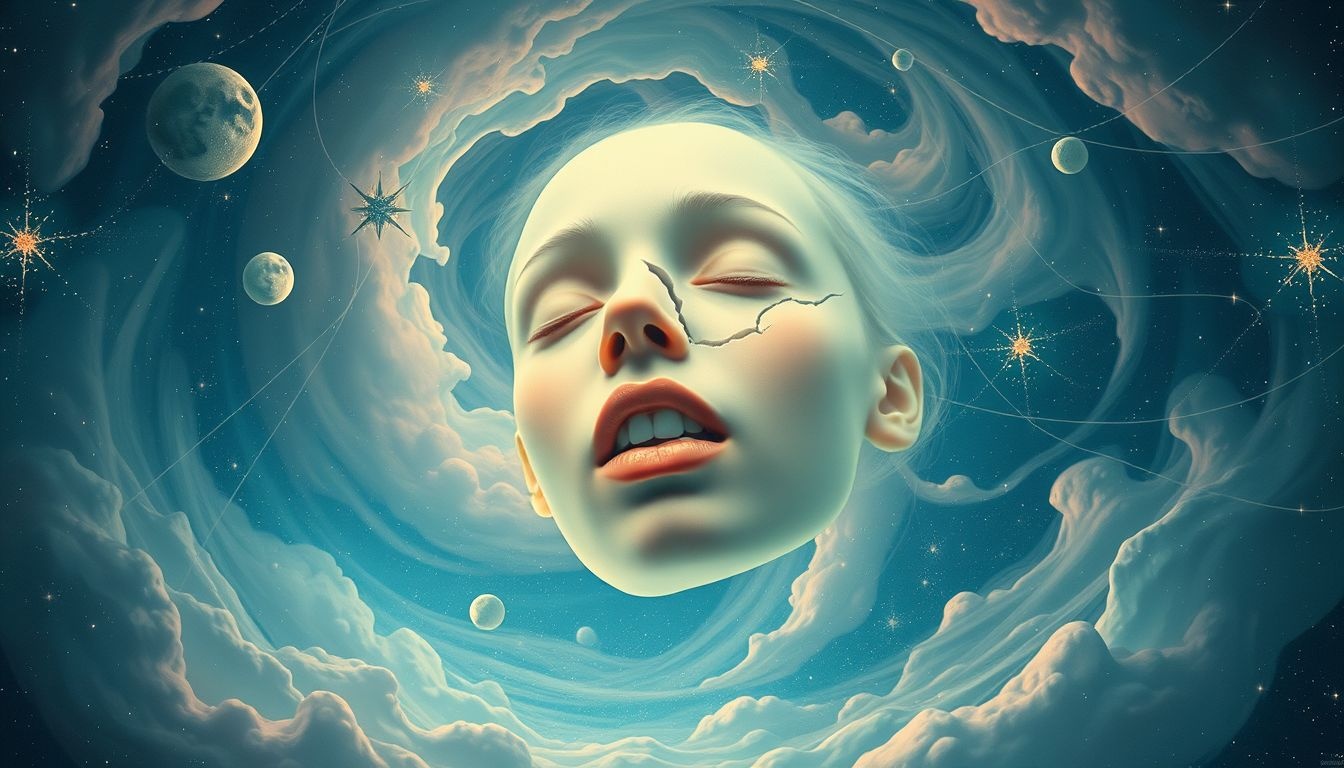 Rêver de dents disproportionnées révèle un malaise intérieur profond.