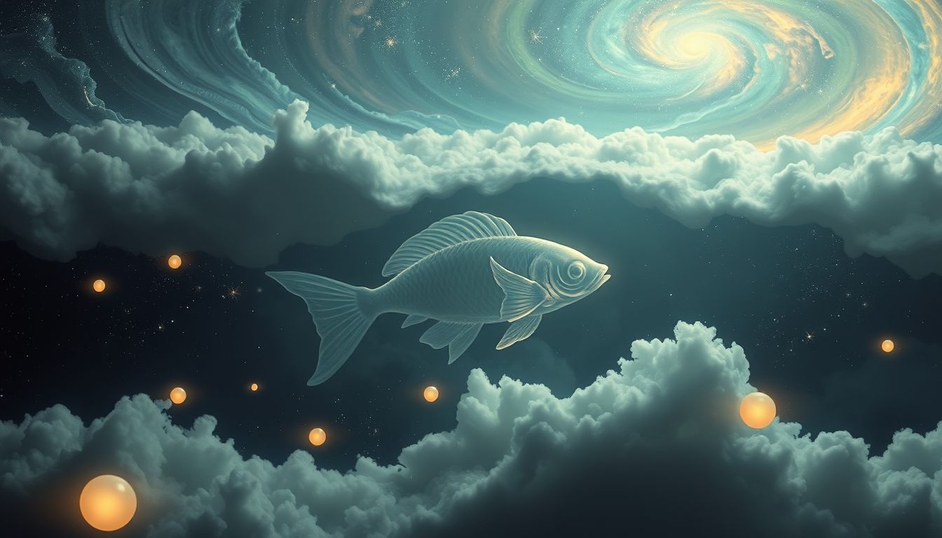 Rêver d’un poisson-chat symbolise souvent la peur et vulnérabilité intérieure.