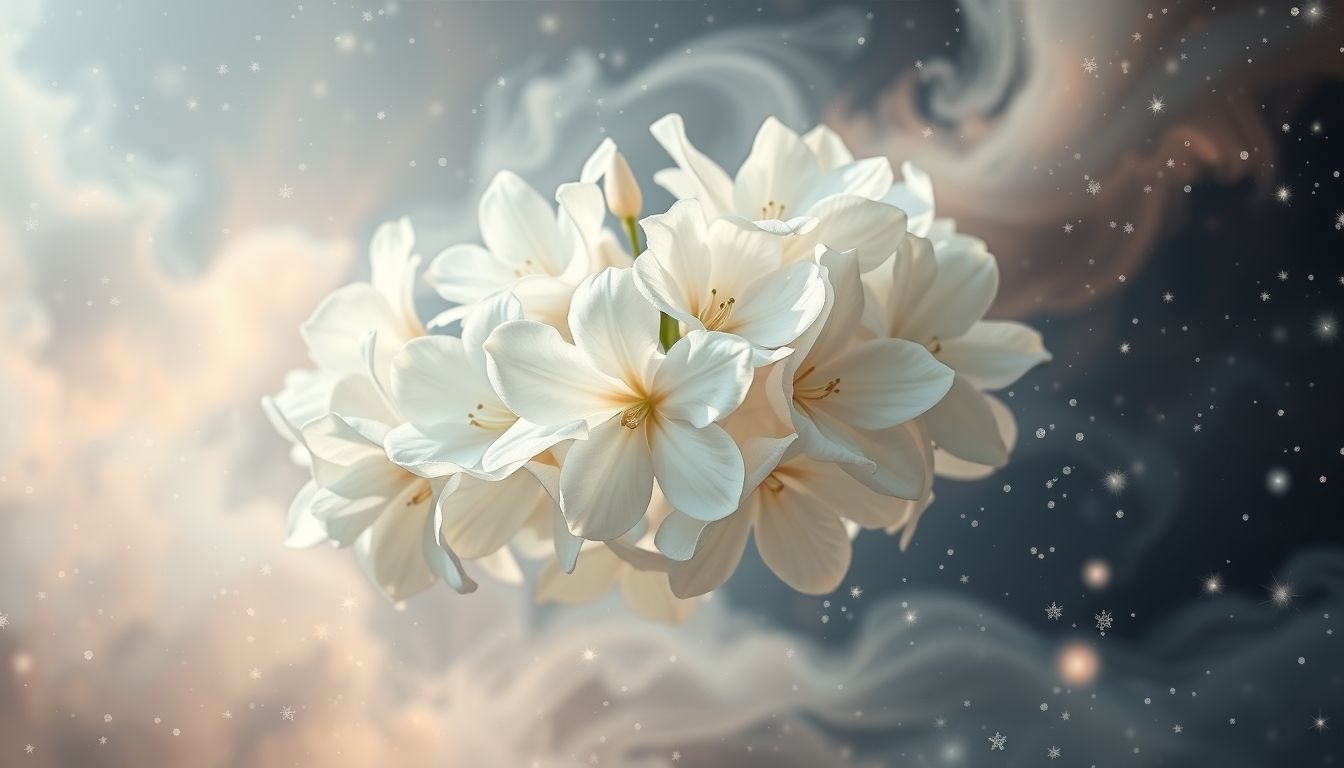 Rêver d'azalées blanches symbolise souvent pureté et innocence profonde.