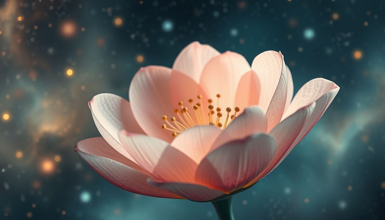 Rêver d'étamines symbolise souvent amour profond et gratitude sincère.