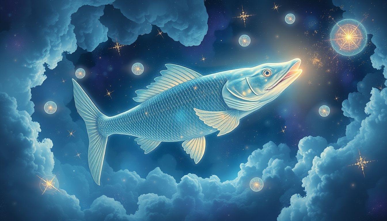 Rêver d'un aiglefin vivant symbolise vitalité et opportunités prochaines.