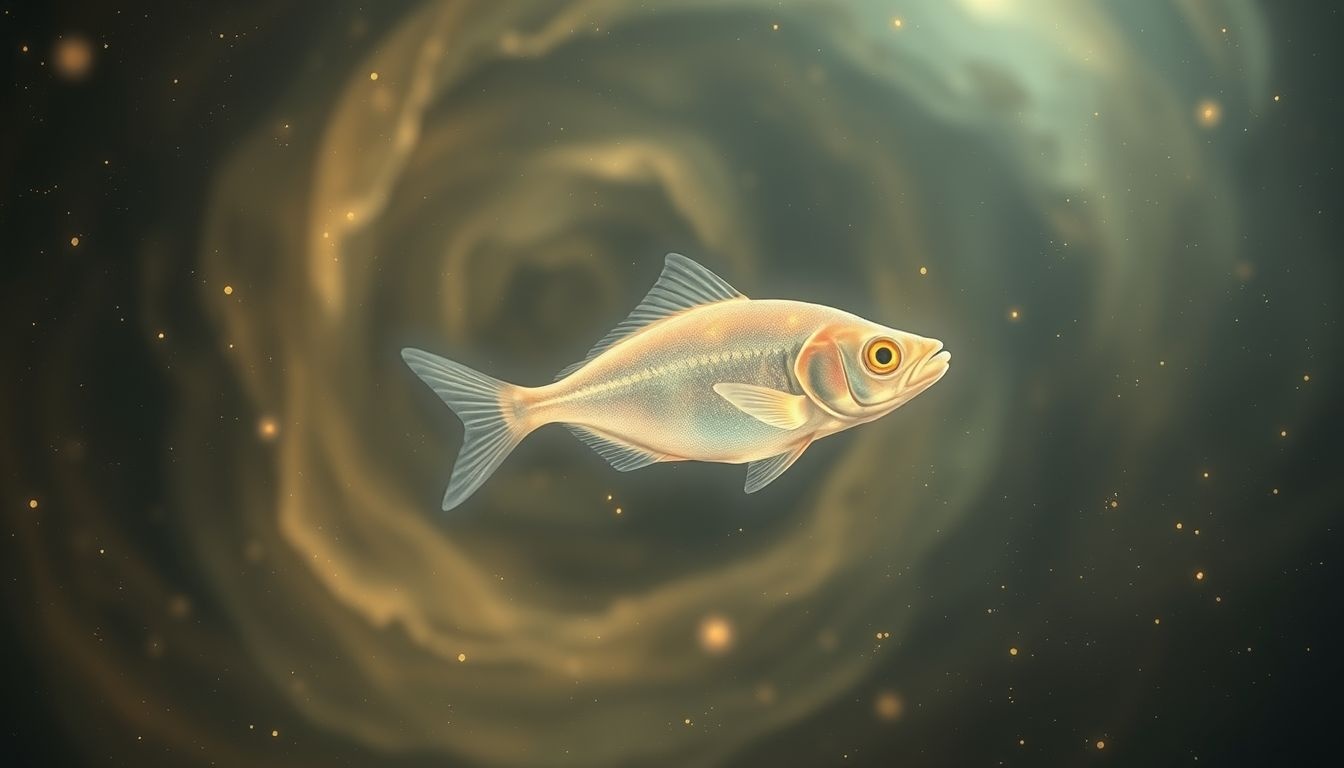 Rêver d’un alevin symbolise un nouveau départ fragile et prometteur.