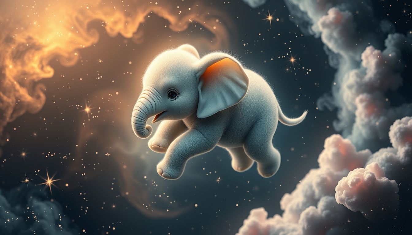 Rêver d’un bébé éléphant symbolise force douce et nouvelle protection.