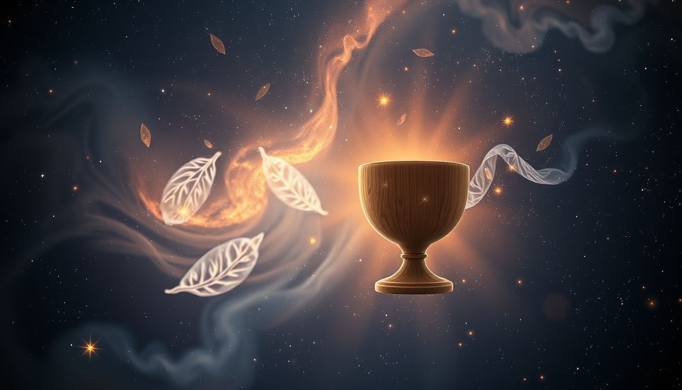 Rêver d’un calice en bois symbolise souvent humilité et simplicité.