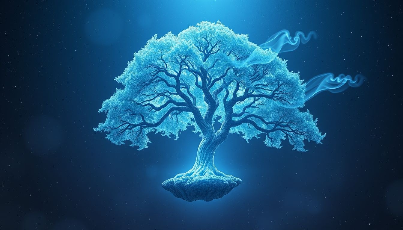 Rêver d’un cèdre bleu symbolise une intuition spirituelle profonde.
