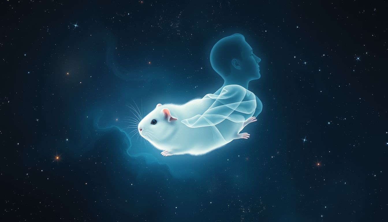 Rêver d’un cochon d’Inde qui vous suit symbolise fidélité et protection.