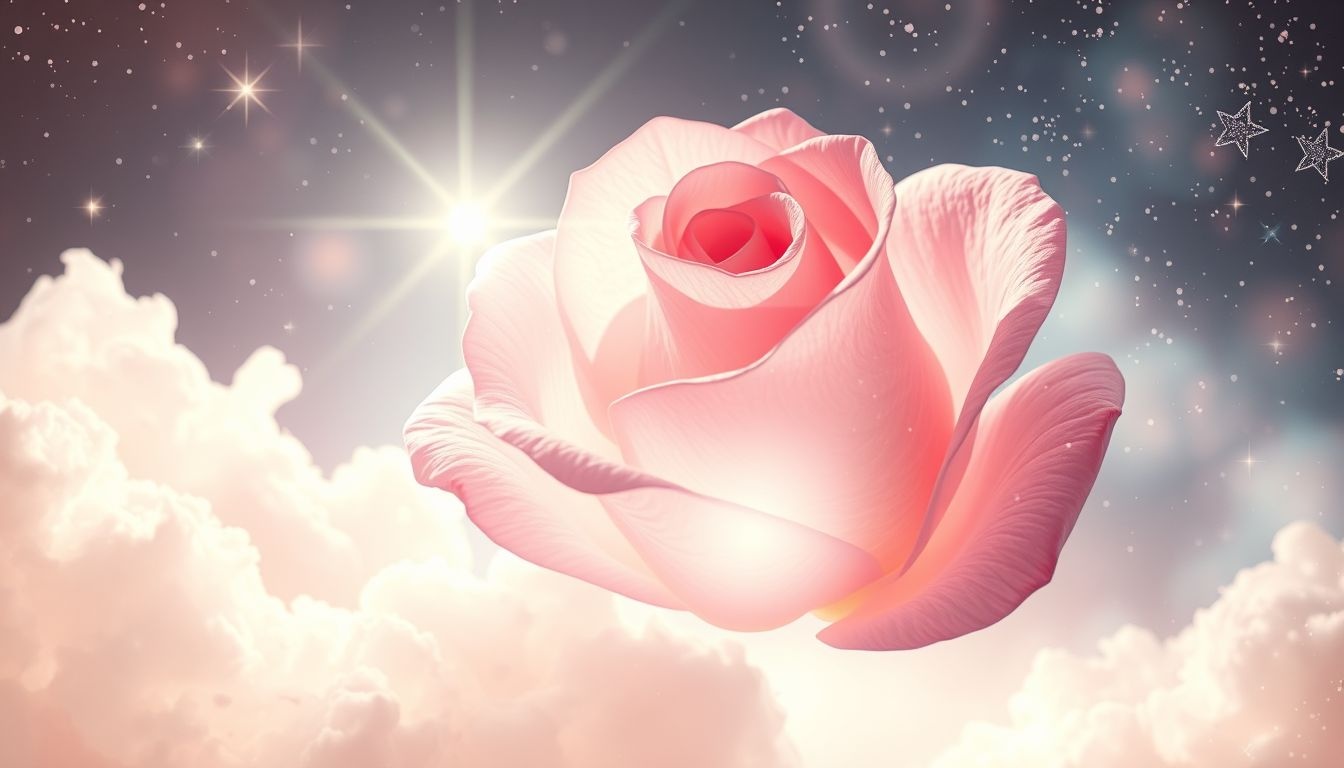 Rêver d'extrait de rose symbolise souvent l'amour et la douceur.