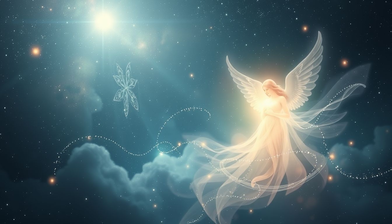 Rêver d’un gardien angélique symbolise protection divine et guidance spirituelle.