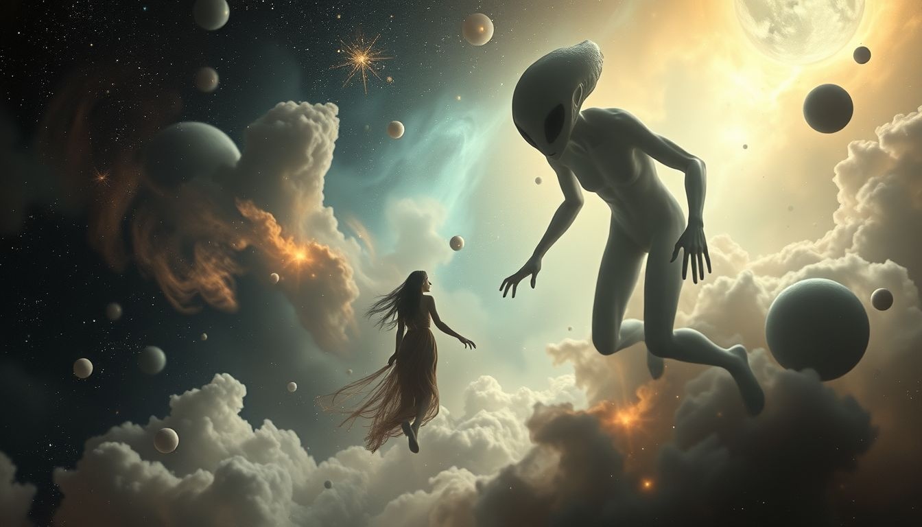 Rêver d’un martien traqueur reflète peur intérieure intense.