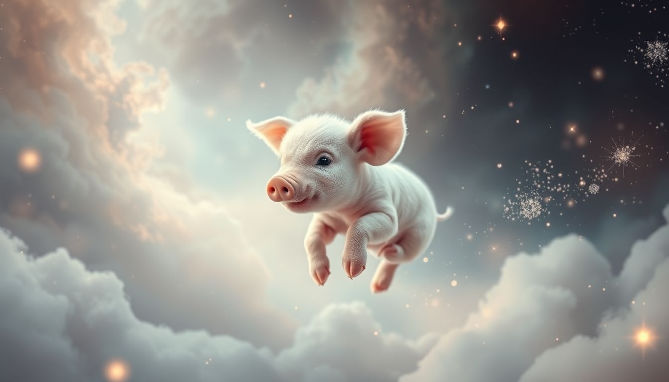 Rêver d'un porcelet symbolise souvent l'innocence et l'abondance.