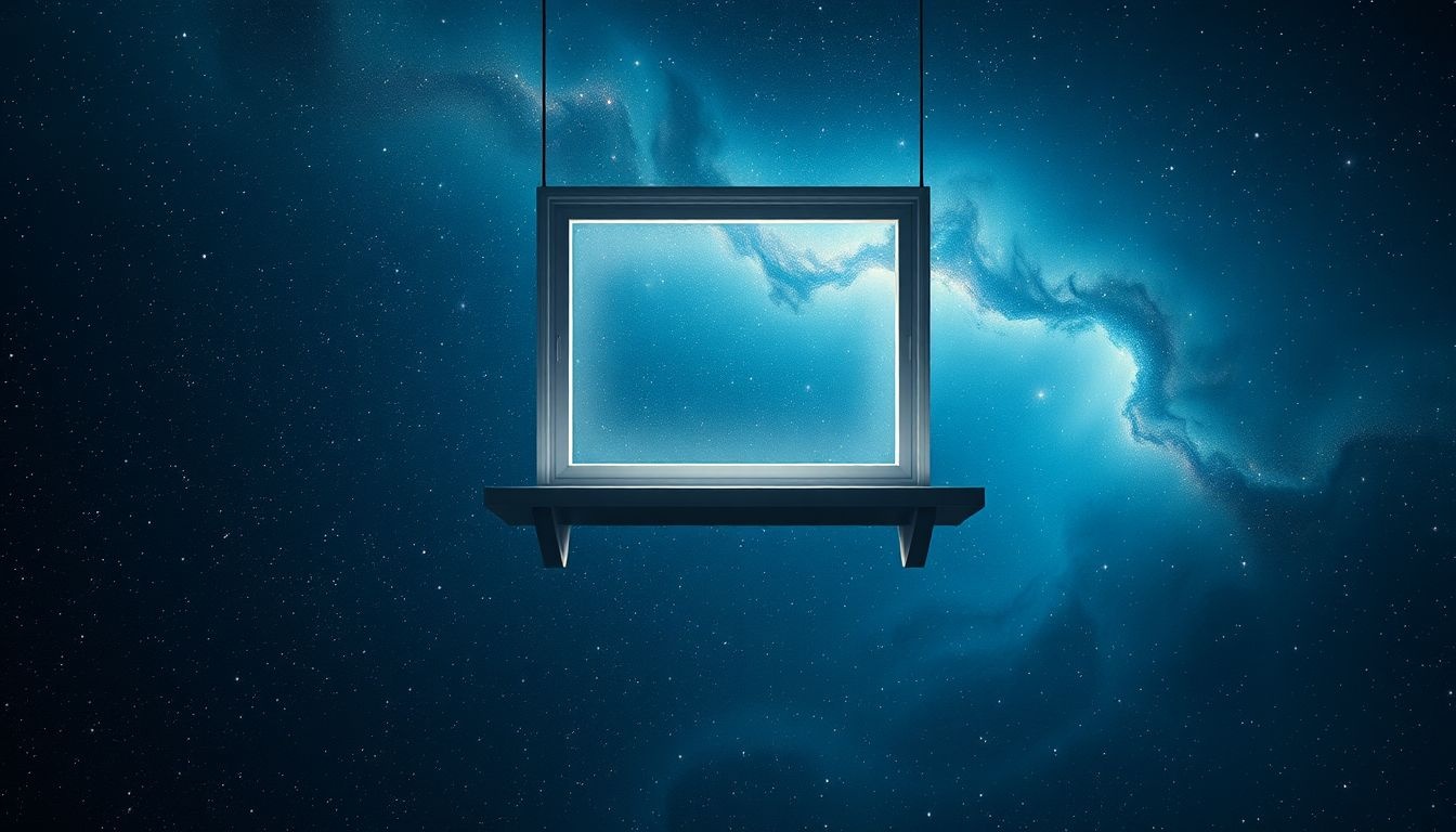 Rêver d’un rebord de fenêtre vide symbolise souvent une solitude profonde.