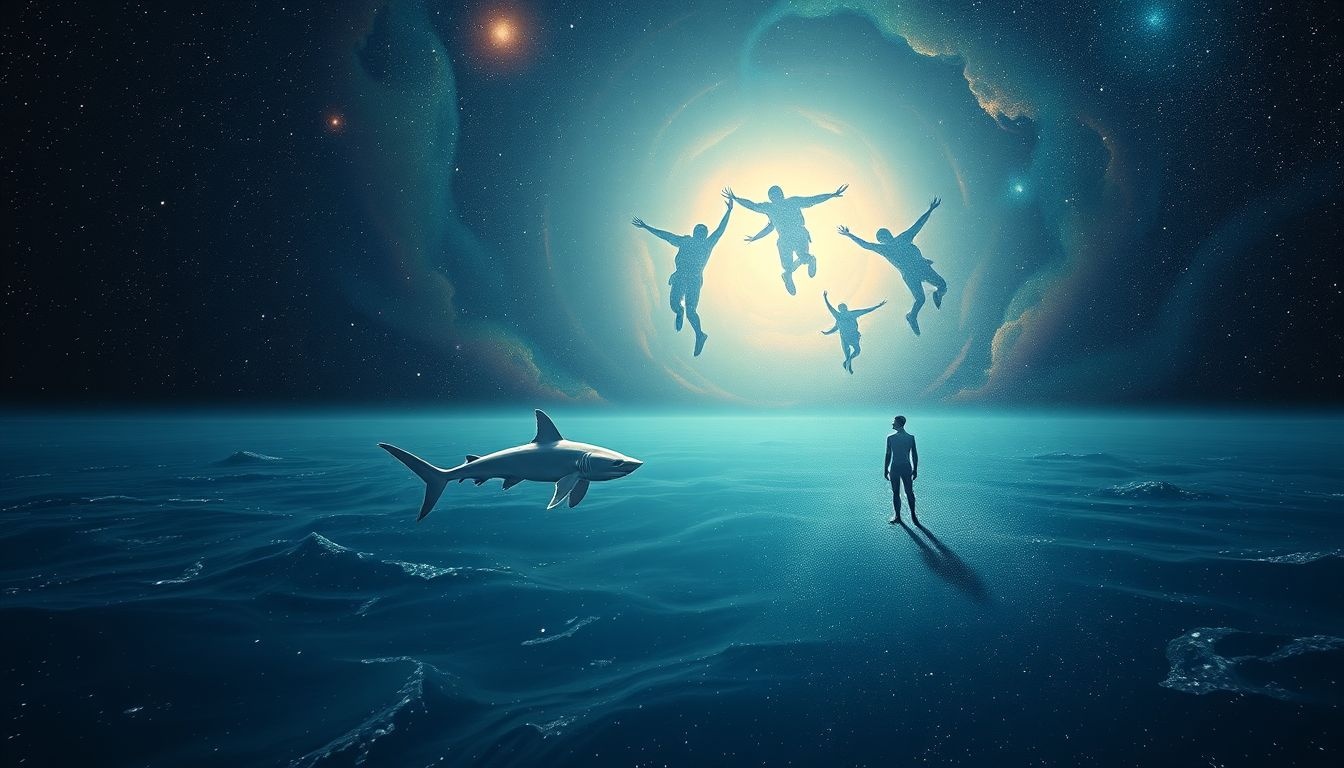 Rêver d'un requin qui vous ignore reflète un sentiment d'invisibilité.