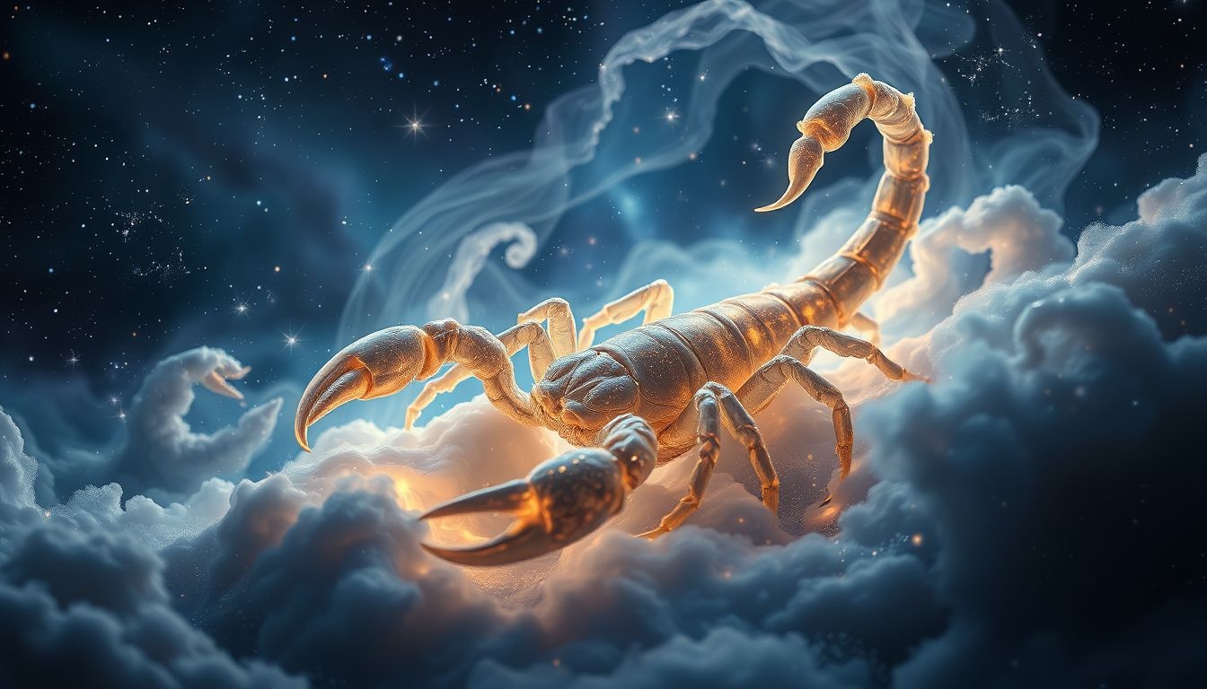 Rêver d’un scorpion apprivoisé symbolise la maîtrise de soi profonde.