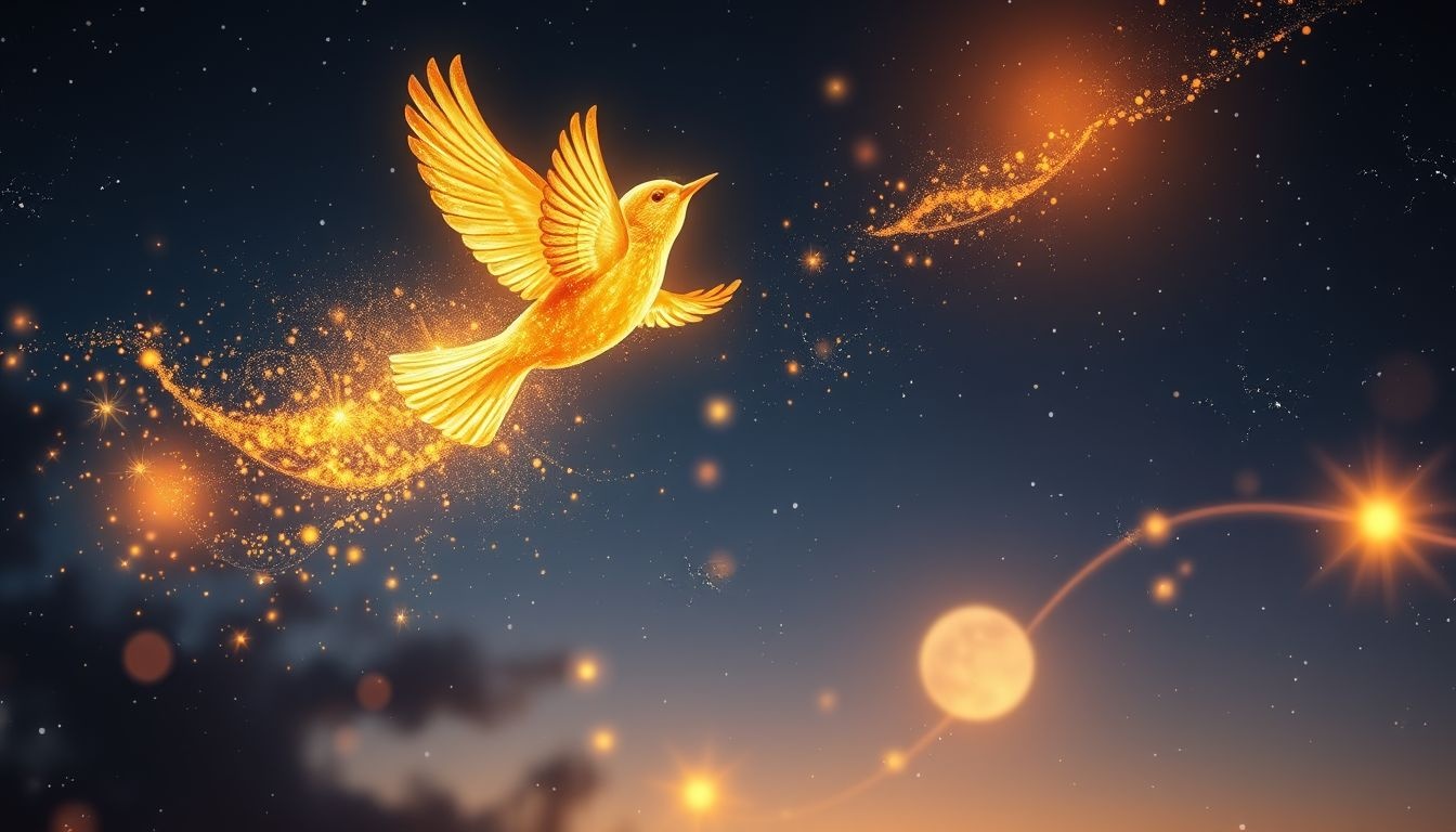 Rêver d’un serin qui chante symbolise joie et liberté intérieure.