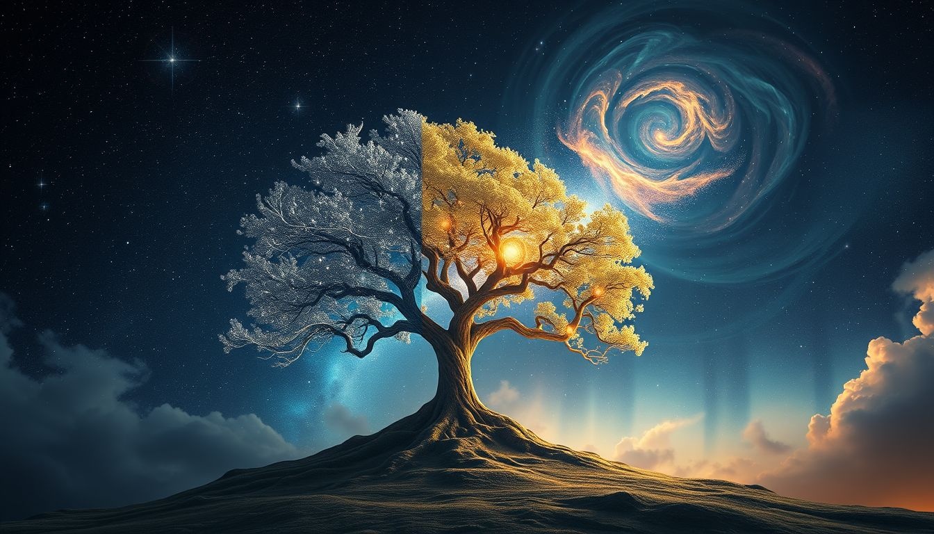 Rêver de sommet d'arbre transformé symbolise adaptation face au changement.