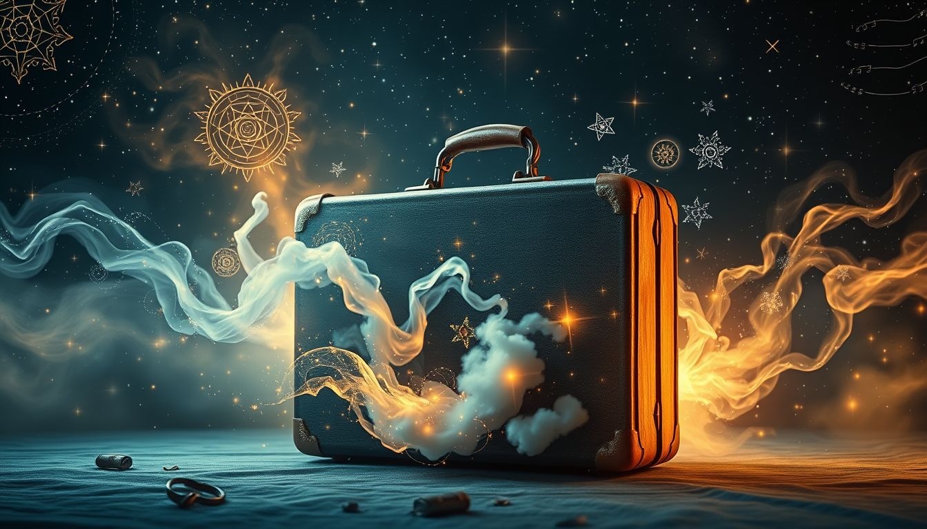 Rêver d’un vieux porte-documents symbolise sagesse et souvenirs enfouis.
