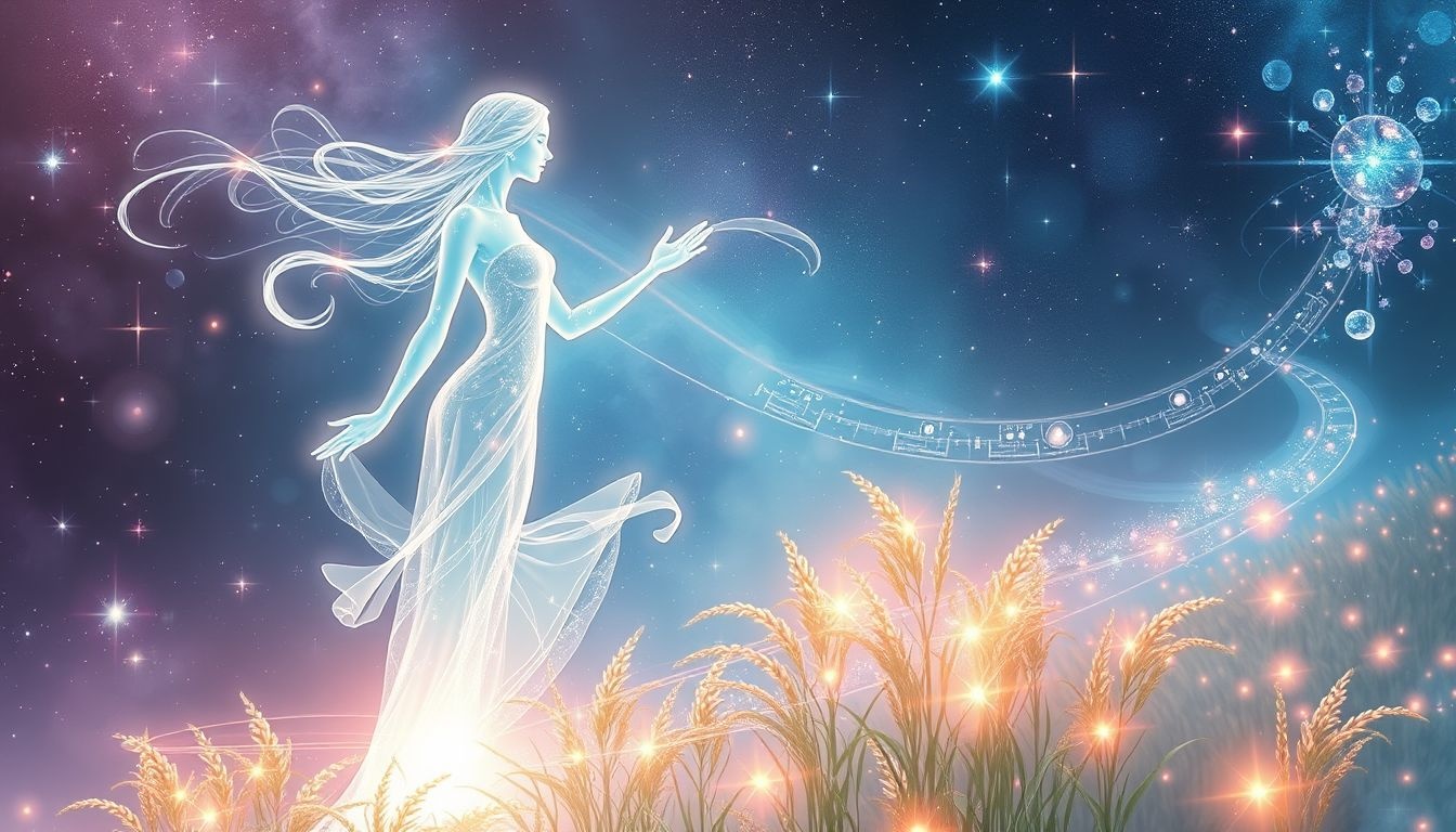 Rêver d'une agricultrice symbolise la fertilité et la prospérité.