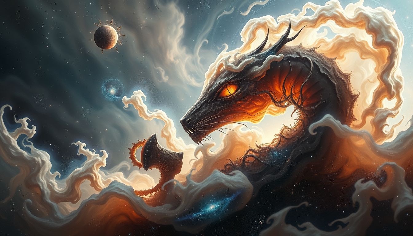 Rêver d'une charogne d'animal sauvage symbolise une transformation intérieure profonde.