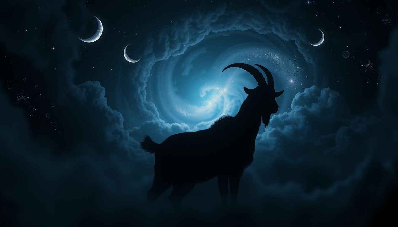 Rêver d'une chèvre noire révèle souvent des peurs inconscientes profondes.