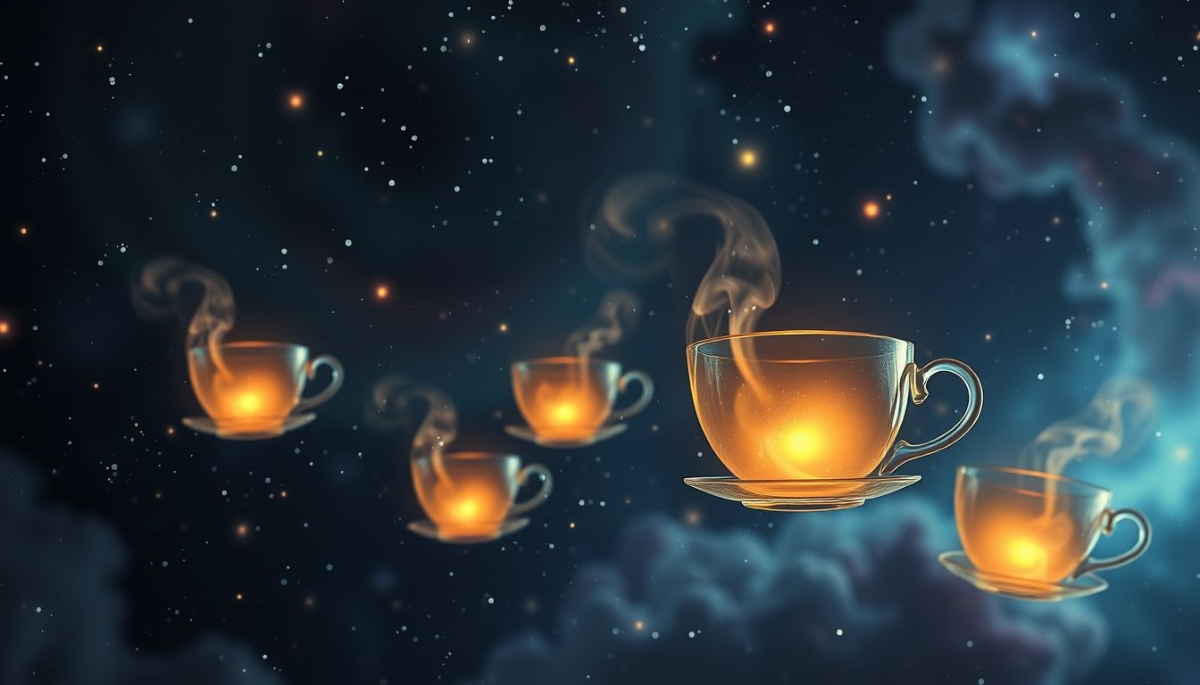 Rêver de tasses dévoile souvent un attachement profond aux souvenirs.