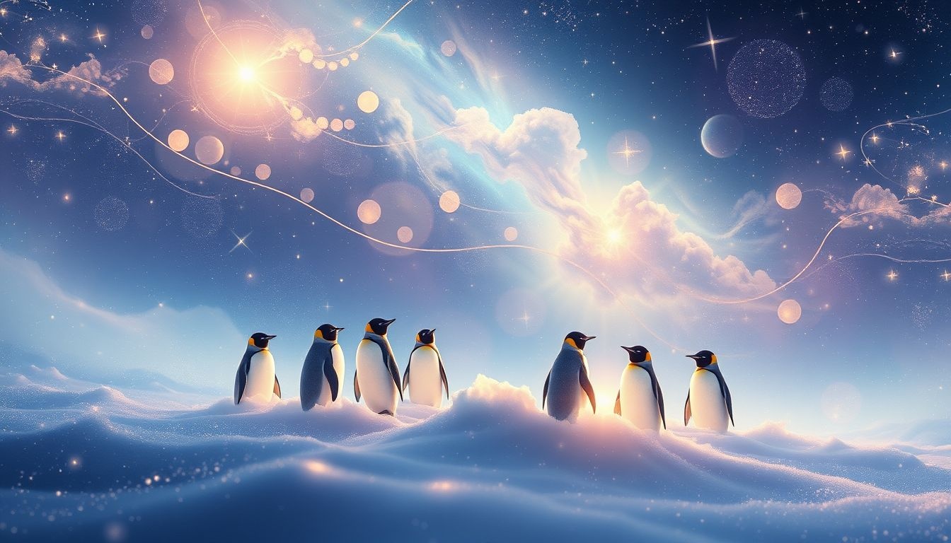 Rêver de manchots souligne l'importance de l'unité et coopération.