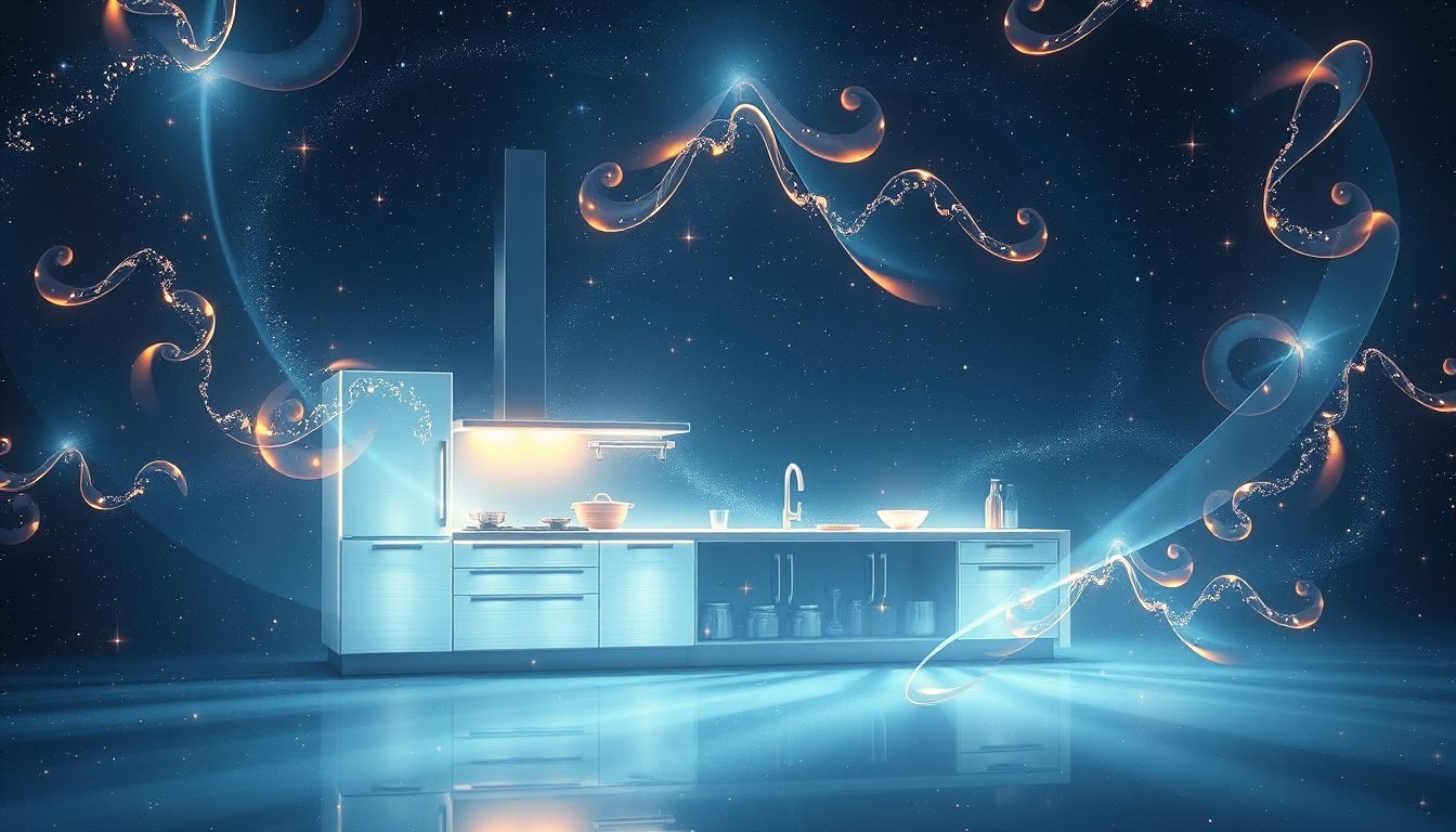 Rêver d'une cuisine propre symbolise harmonie et succès collectif.