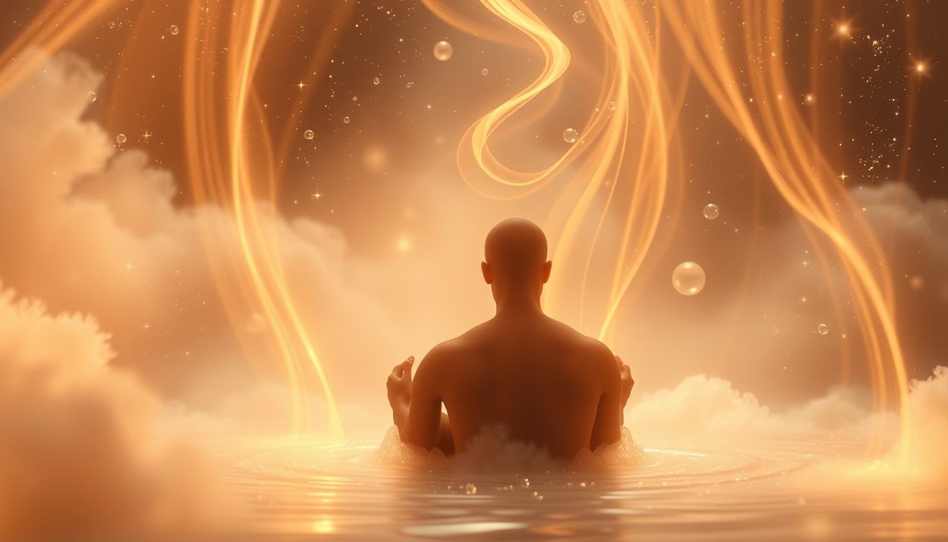 Rêver d'une douche chaude symbolise détente et purification émotionnelle profonde.