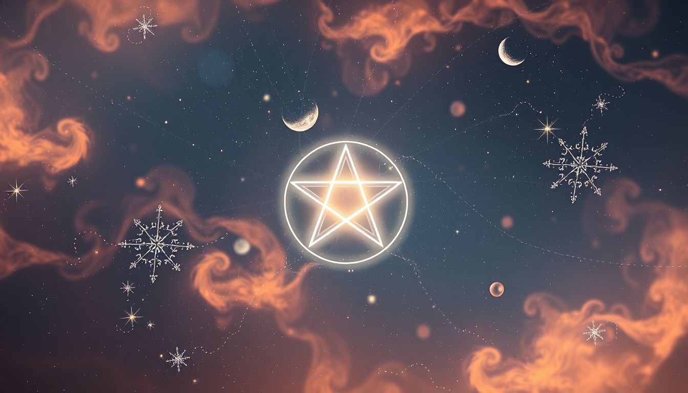 Rêver d'un pentagramme symbolise souvent protection et équilibre intérieur.