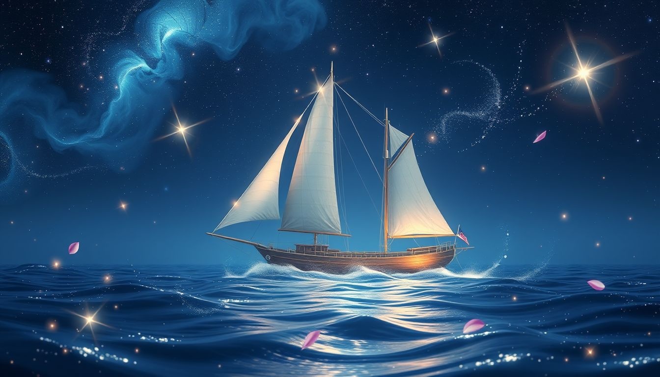 Rêver d'une goélette évoque liberté, détente et quête de bonheur.