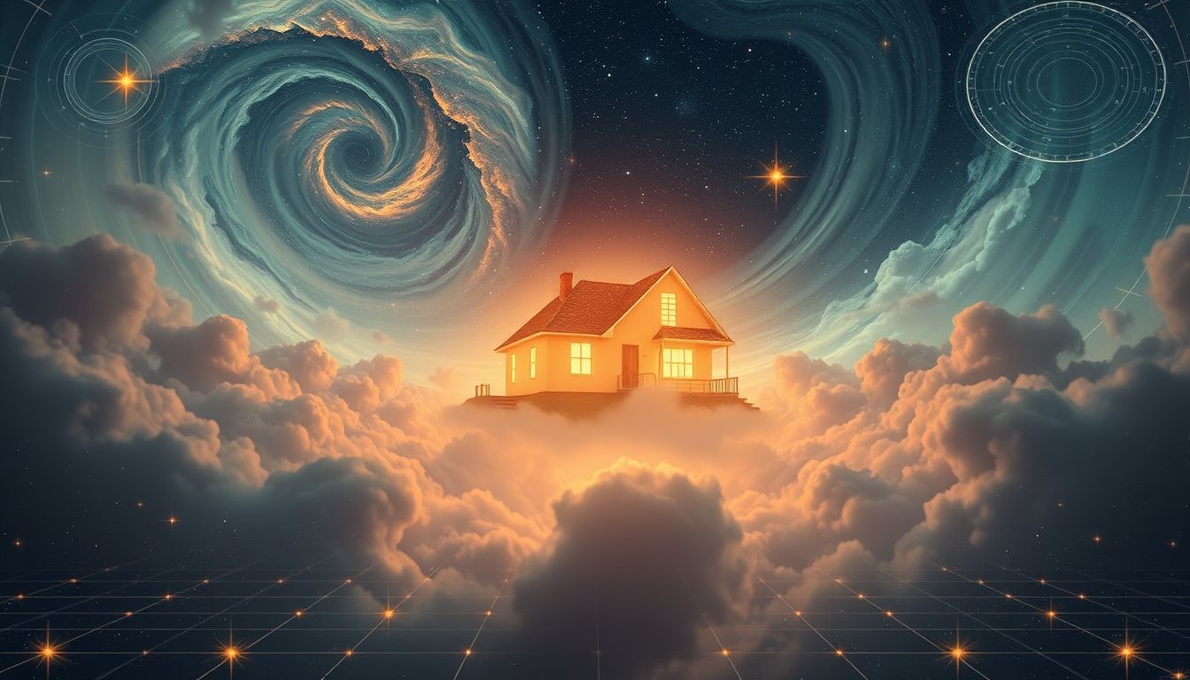 Rêver d'une maison américaine symbolise souvent la quête de sécurité.