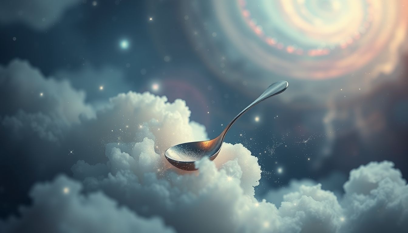 Rêver d'une mini louche symbolise de petits plaisirs à venir.