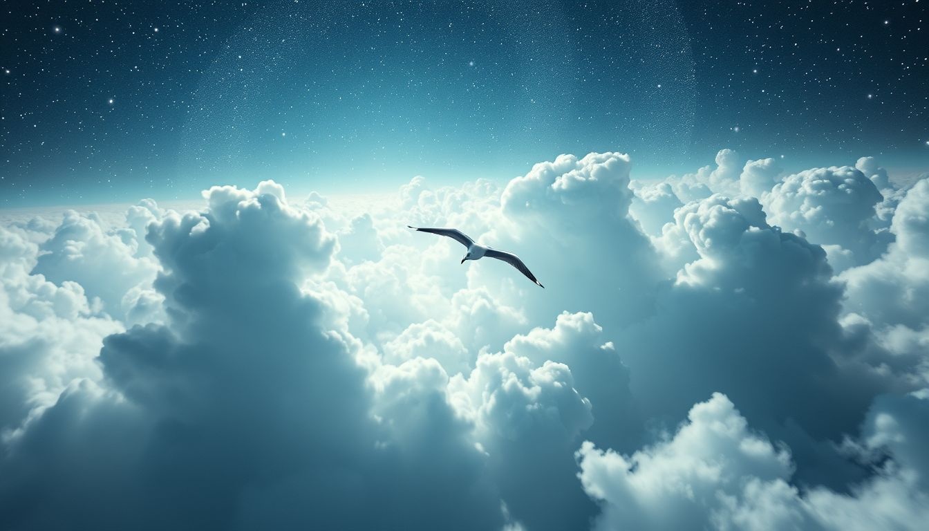 Rêver d’une mouette en milieu étrange symbolise adaptation et renouveau.