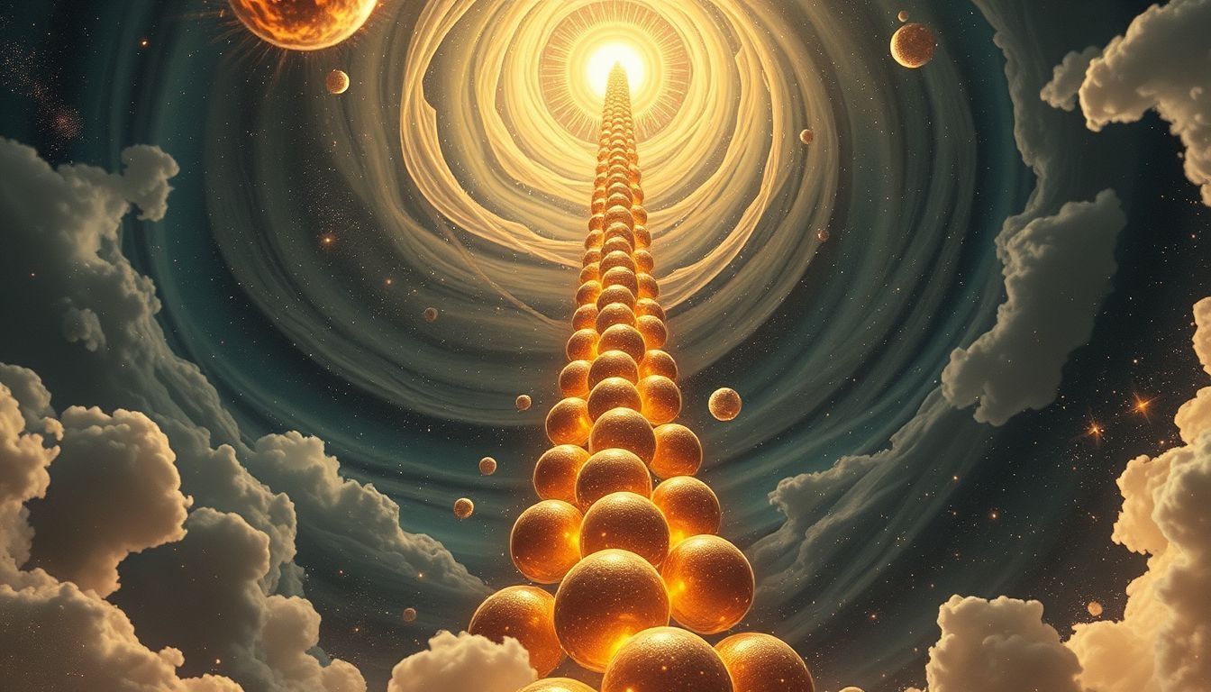 Rêver d'une pile géante symbolise ambition excessive et risque d'illusion.