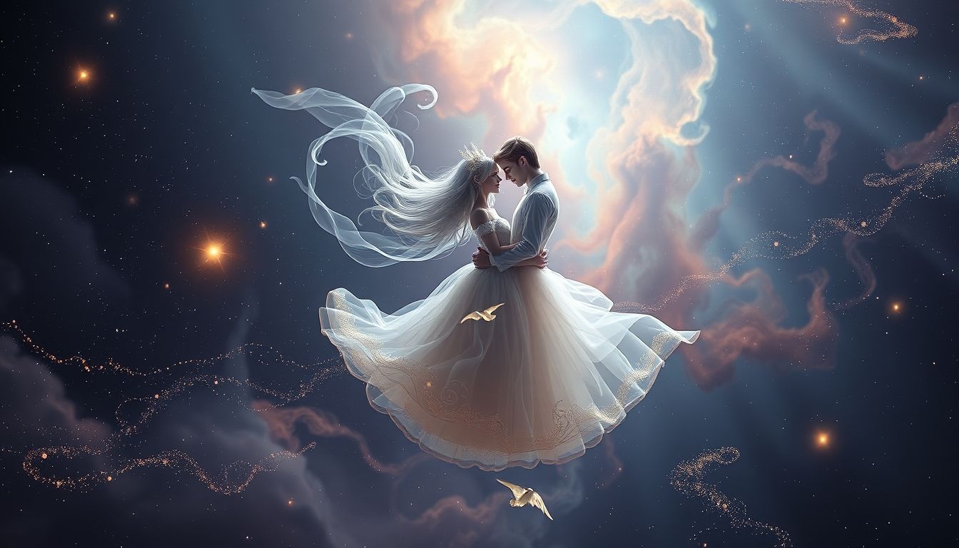 Rêver d’une princesse symbolise souvent désir d’idéal et romance.