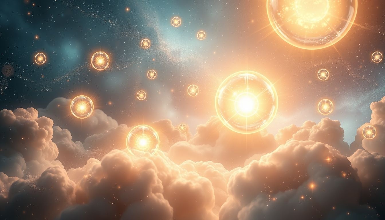 Rêver de boules de Noël brillantes symbolise espoir et inspiration lumineuse.