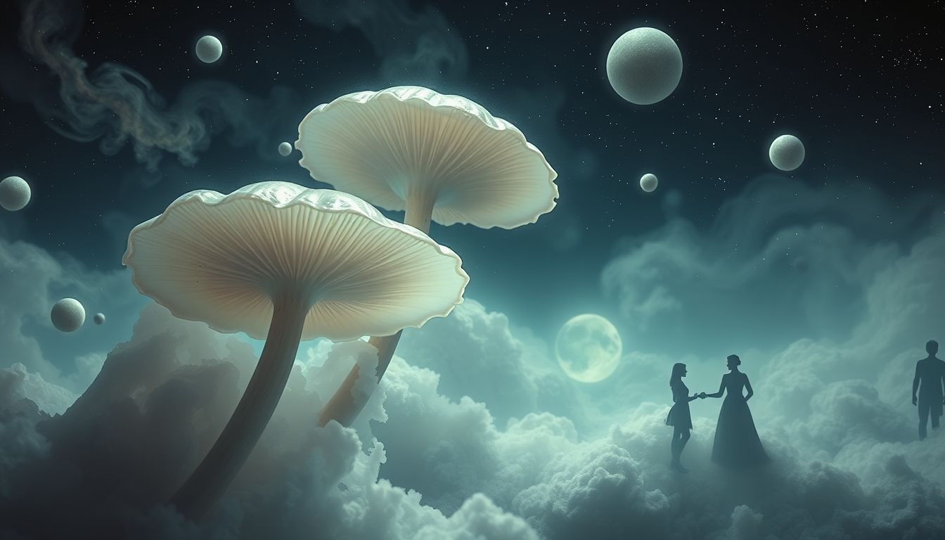 Rêver de champignons vénéneux en repas symbolise trahison cachée.