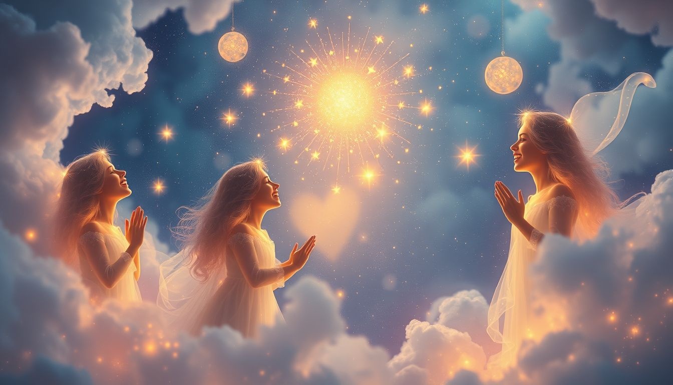 Rêver de chanter Noël symbolise joie, chaleur et convivialité partagée.